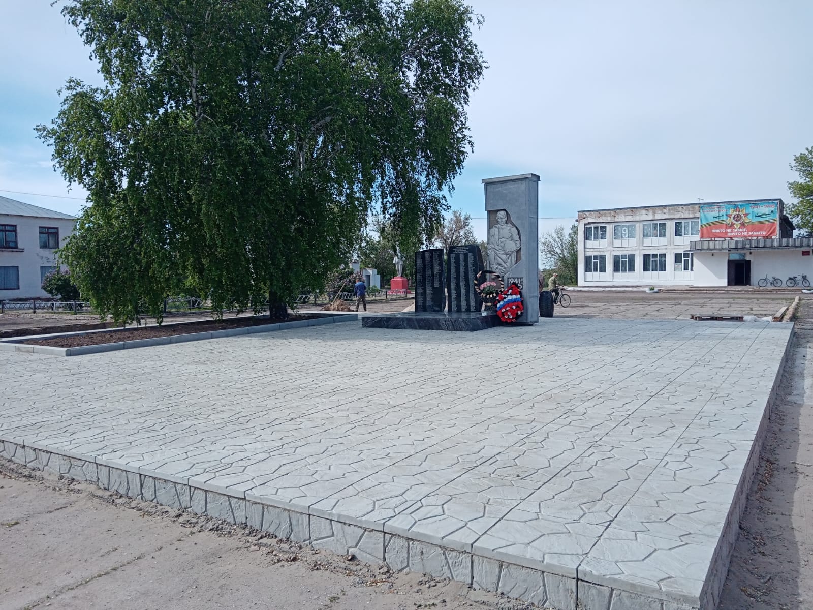 Восстановление памятника.